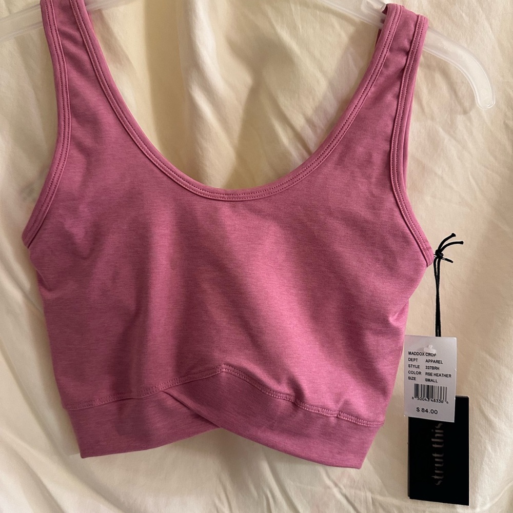 NWT-STRUT THIS Maddox crop bra